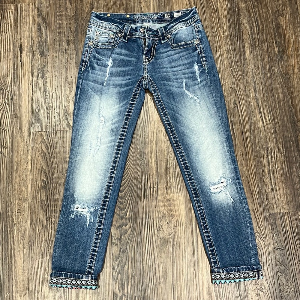 Miss Me Jeans, Size 26, Cropped Ankle